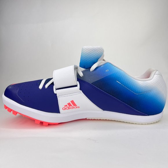 Adidas Mens Jumpstar Blue Pink Track & Field Shoes Size 11.5  GY0942 main image 4